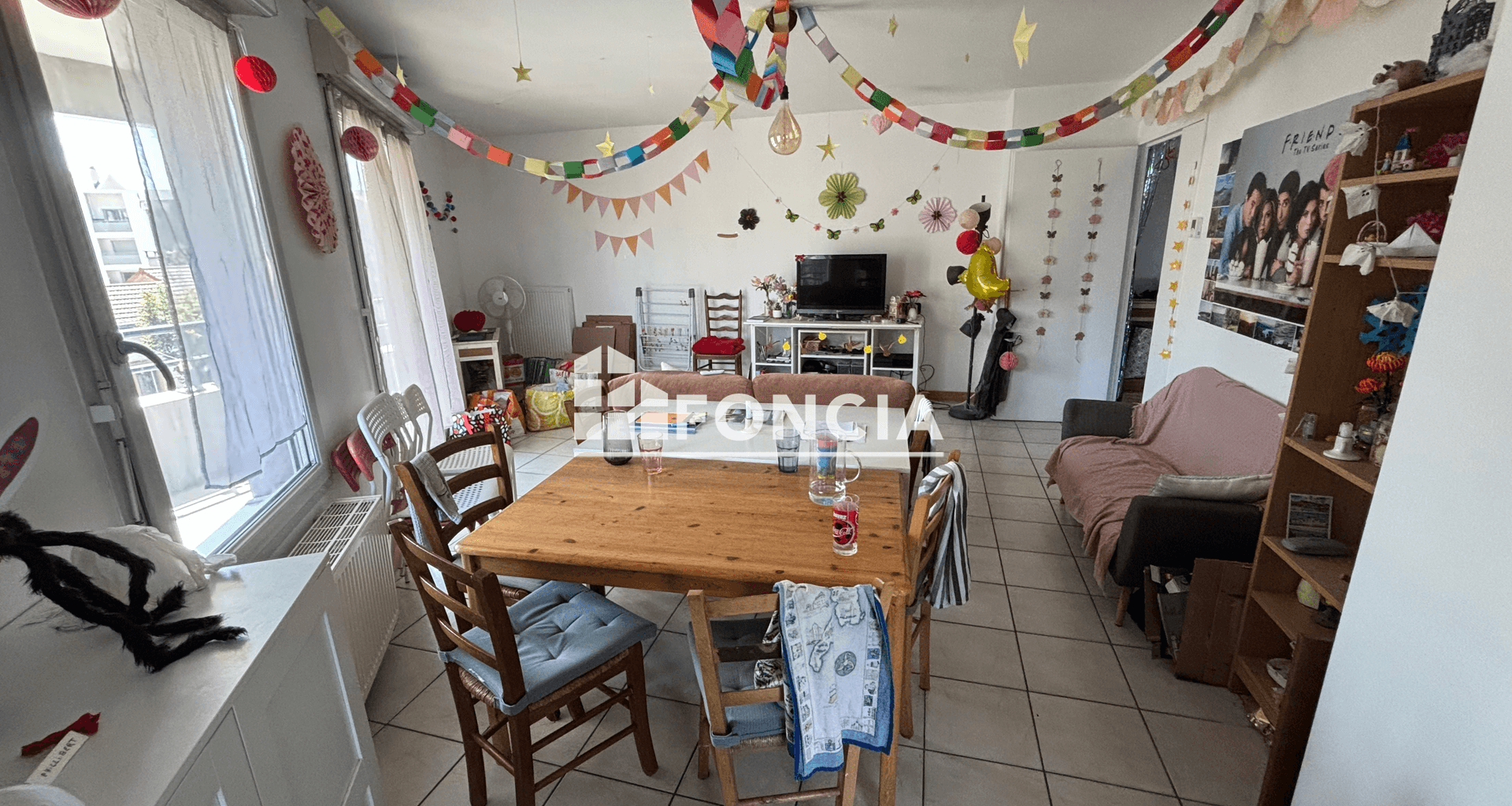 Appartement meublé 3 pièces (69.5 m²) à louer - Lyon 7ᵉ (69007)