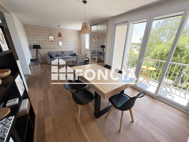 Appartement meublé 3 pièces (72.66 m²) à louer - Talence (33400)