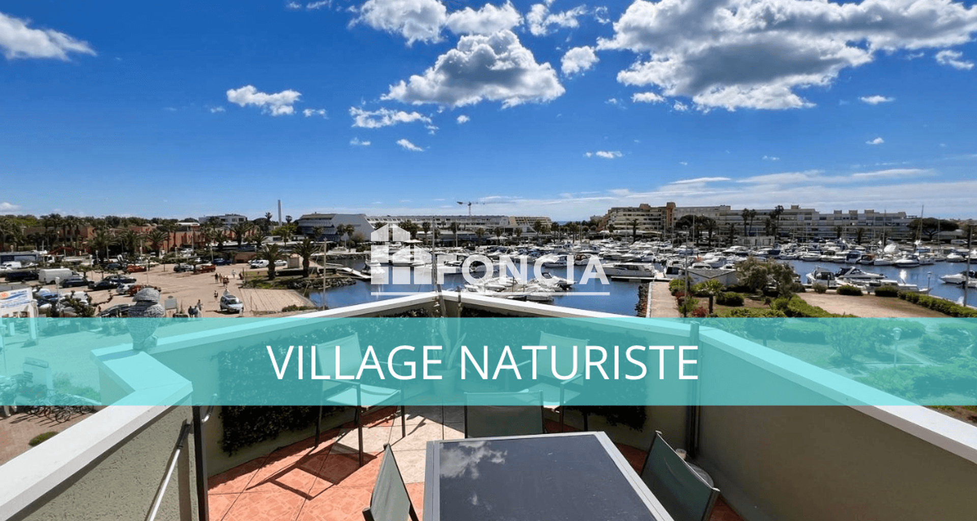 Appartement 3 pièces (44.42 m²) à vendre - Le Cap D'agde (34300)