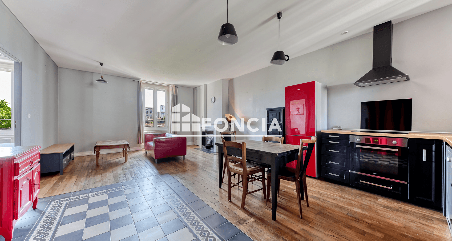 Appartement 3 pièces (62.31 m²) à vendre - Villeurbanne (69100)
