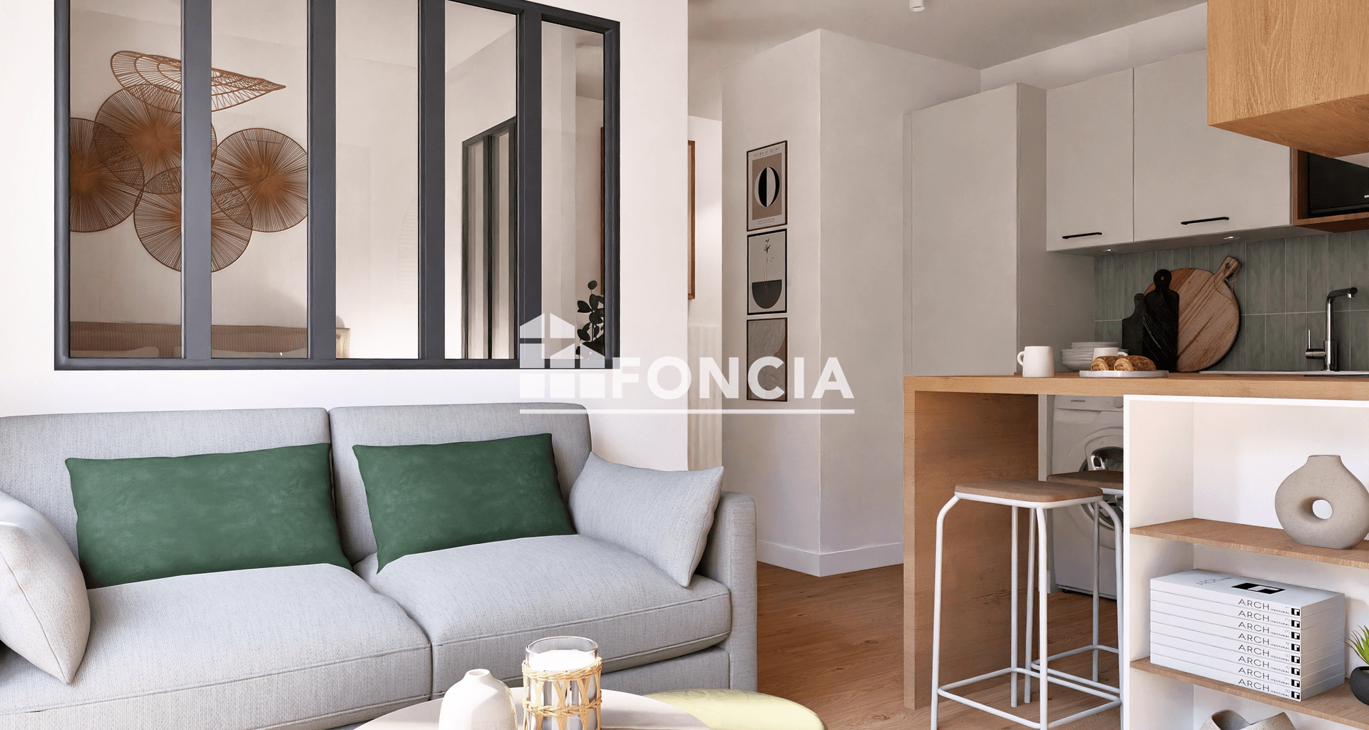 Studio meublé (32.2 m²) à louer - Clamart (92140)