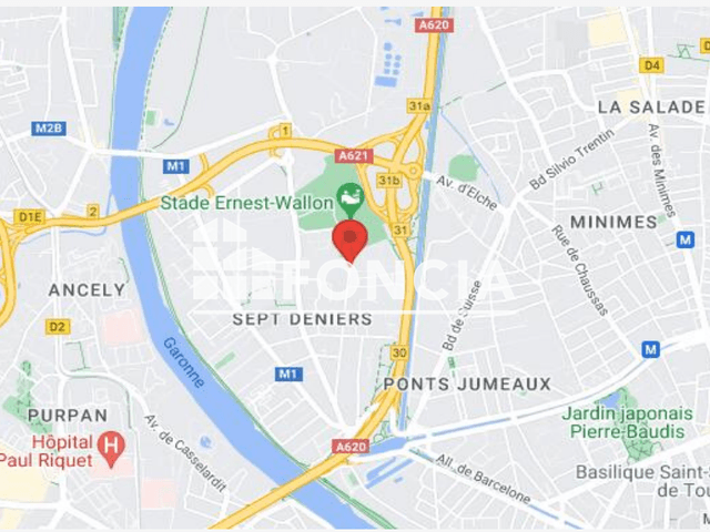 Appartement 4 pièces (76.46 m²) à louer - Toulouse 2ᵉ (31200)