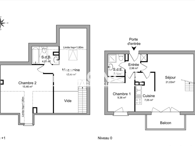 Appartement 4 pièces (76.46 m²) à louer - Toulouse 2ᵉ (31200)