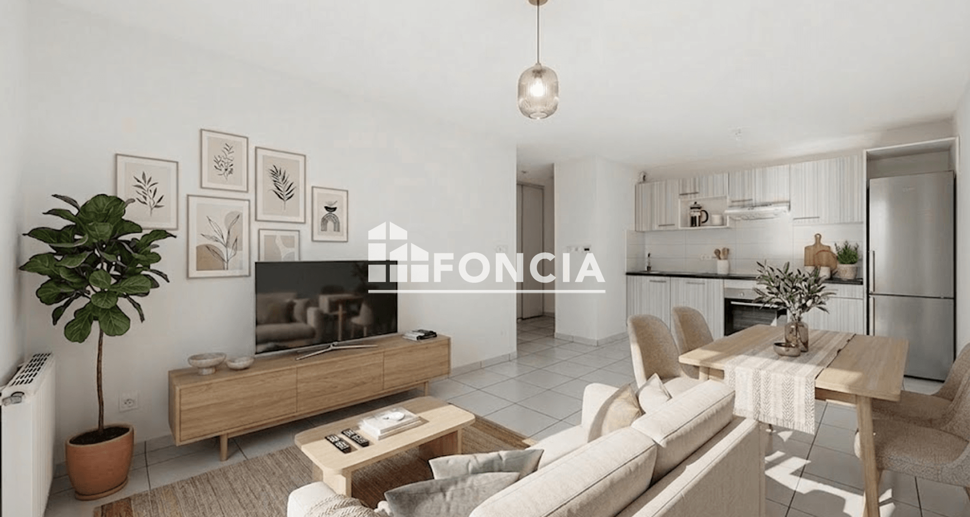 Appartement 3 pièces (56 m²) à vendre - Mérignac (33700)