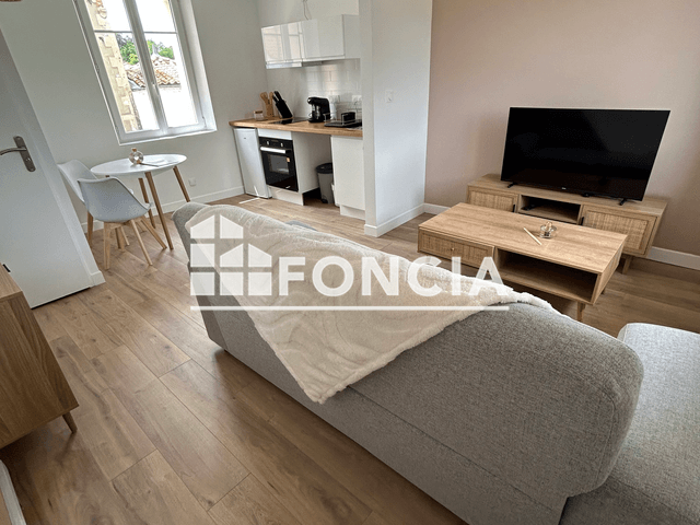 Appartement meublé 2 pièces (33.8 m²) à louer - Niort (79000)