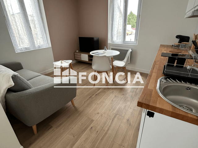 Appartement meublé 2 pièces (35.3 m²) à louer - Niort (79000)