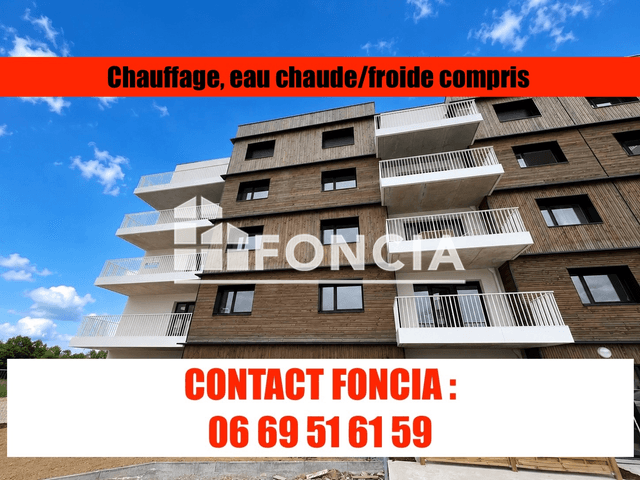Appartement 2 pièces (42.13 m²) à louer - Laval (53000)