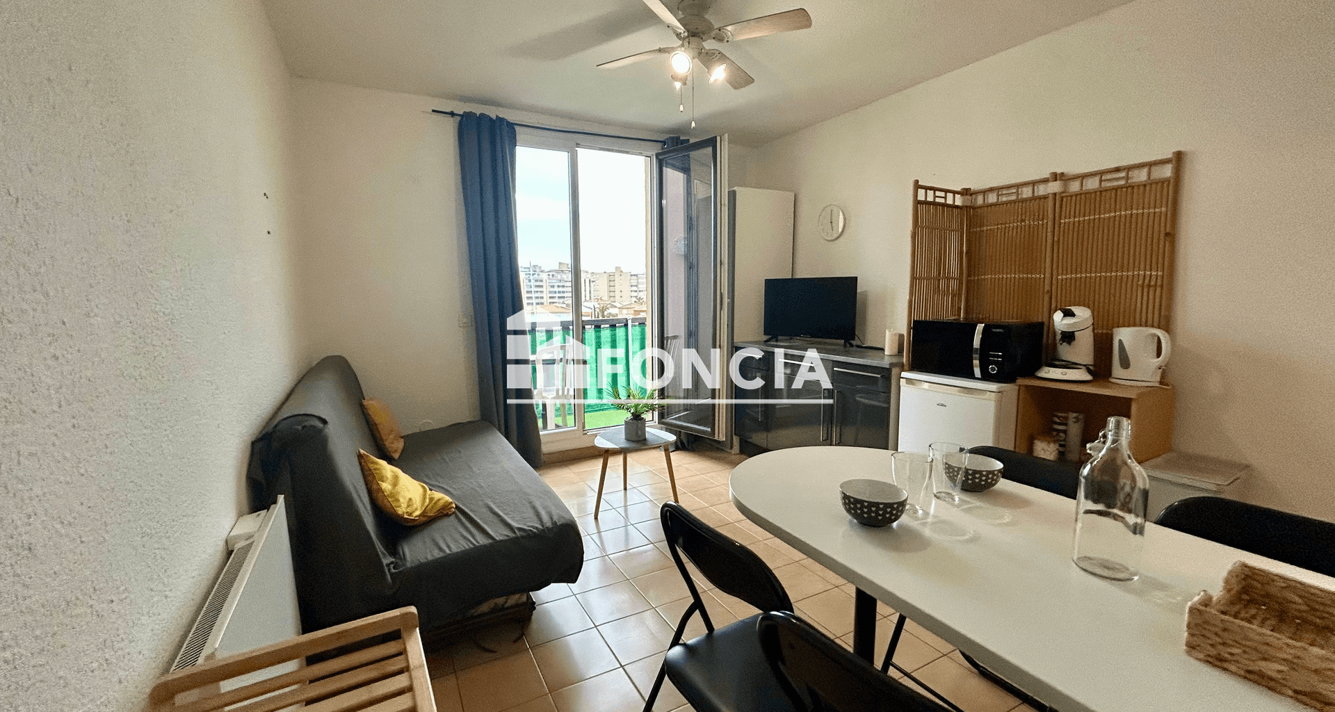 Studio meublé (24.3 m²) à louer - Canet-en-roussillon (66140)