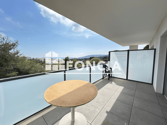 Appartement meublé 3 pièces (60 m²) à louer - Antibes (06600)