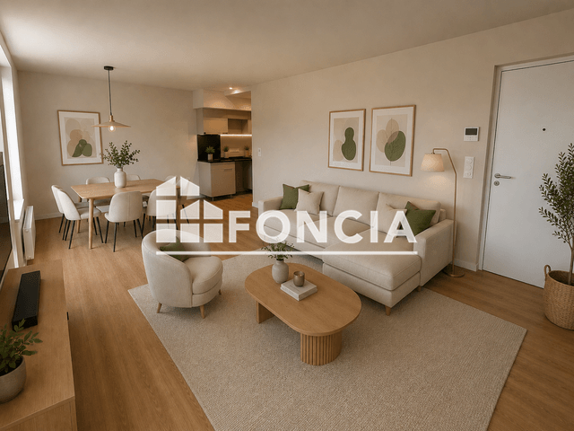 Appartement 3 pièces (61.93 m²) à louer - Tourcoing (59200)