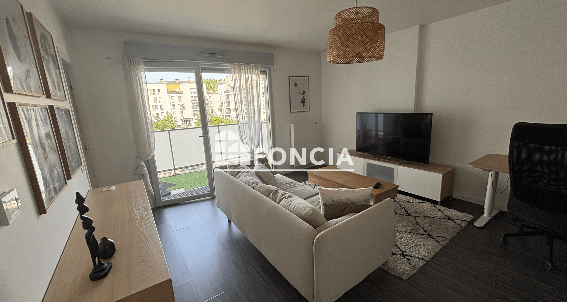 Appartement meublé 2 pièces (44.64 m²) à louer - Créteil (94000)