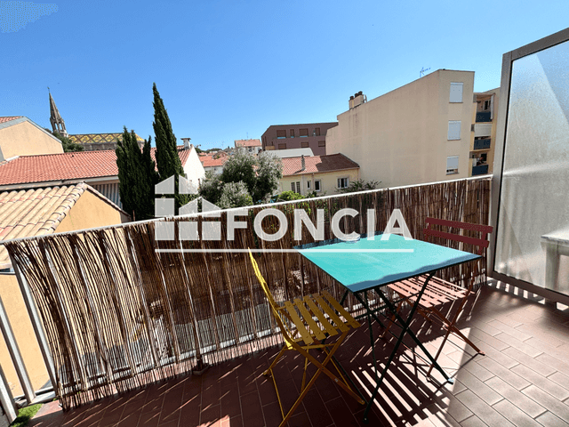 Studio meublé (27.02 m²) à louer - Beziers (34500)