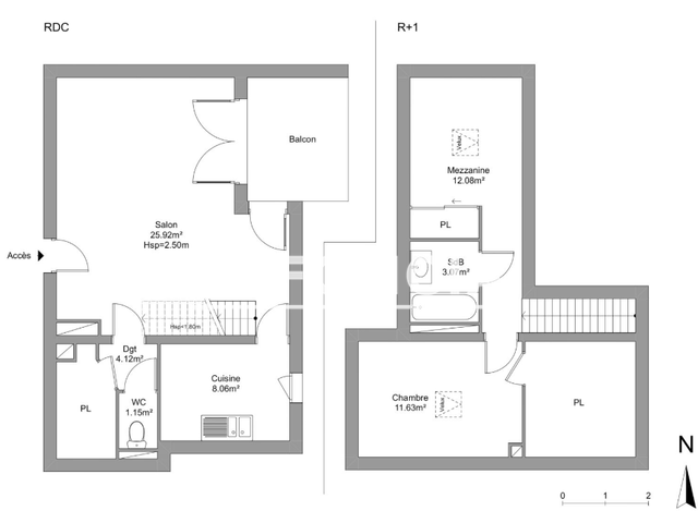 Appartement 3 pièces (70.45 m²) à louer - Lattes (34970)