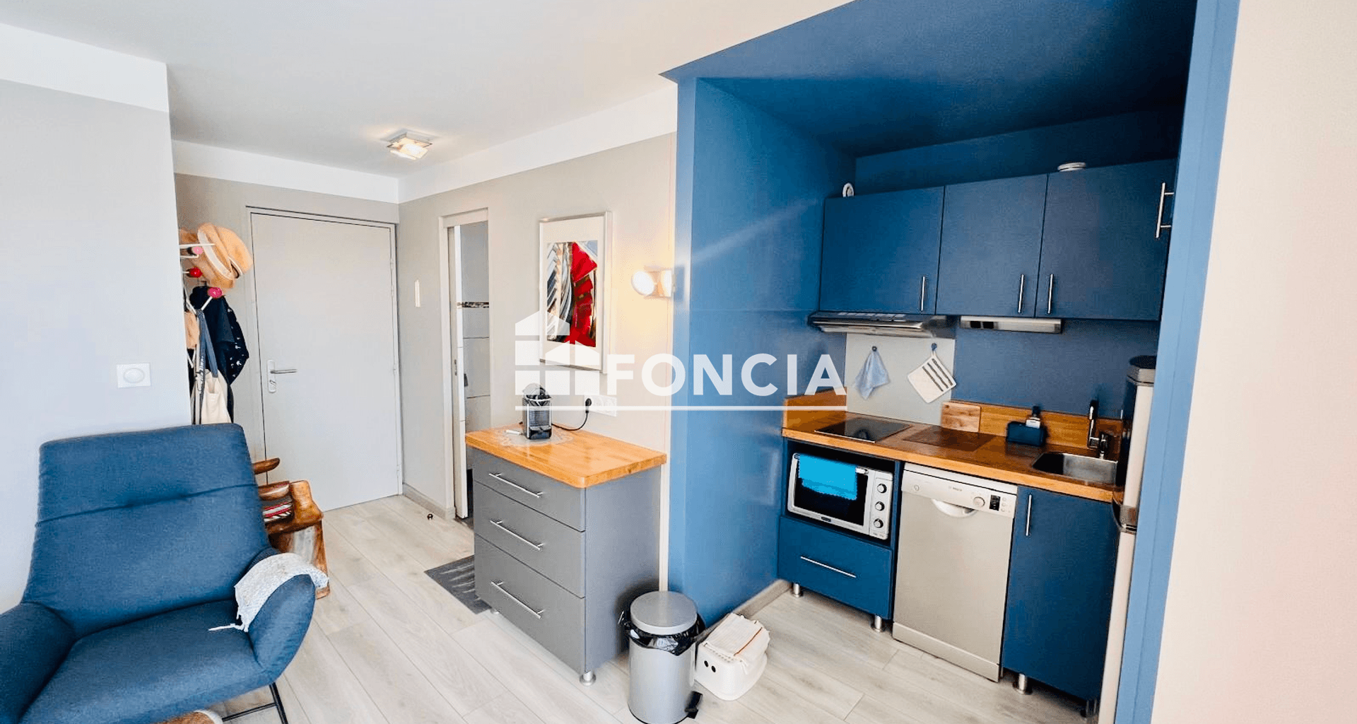 Appartement 2 pièces (28.75 m²) à vendre - Le Cap D'agde (34300)