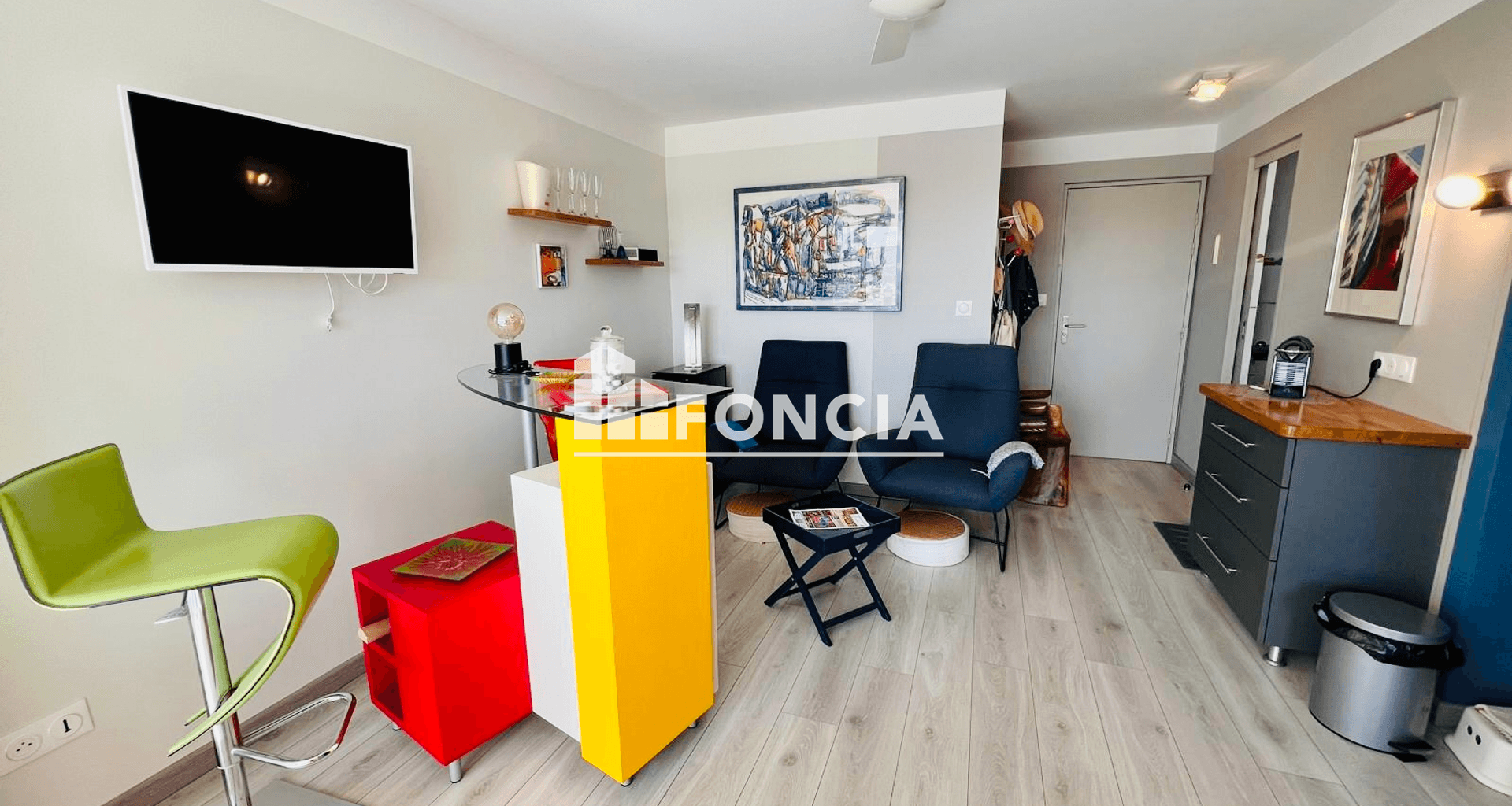 Appartement 2 pièces (28.75 m²) à vendre - Le Cap D'agde (34300)