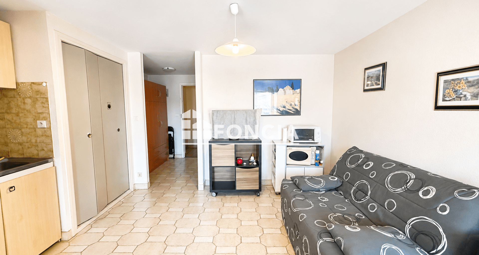 Appartement 2 pièces (23.22 m²) à vendre - Le Cap D'agde (34300)