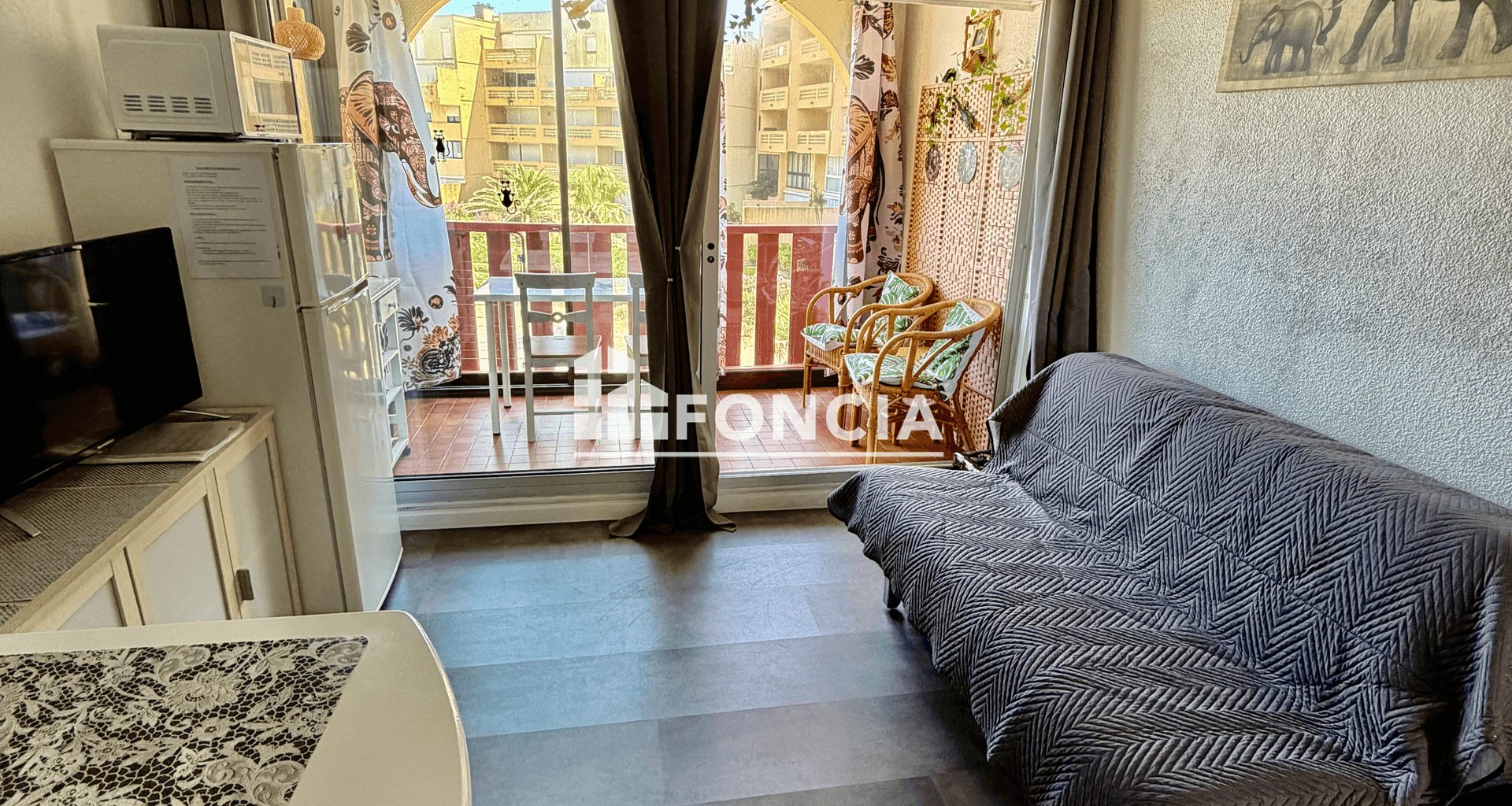 Appartement 2 pièces (23.72 m²) à vendre - Le Barcarès (66420)