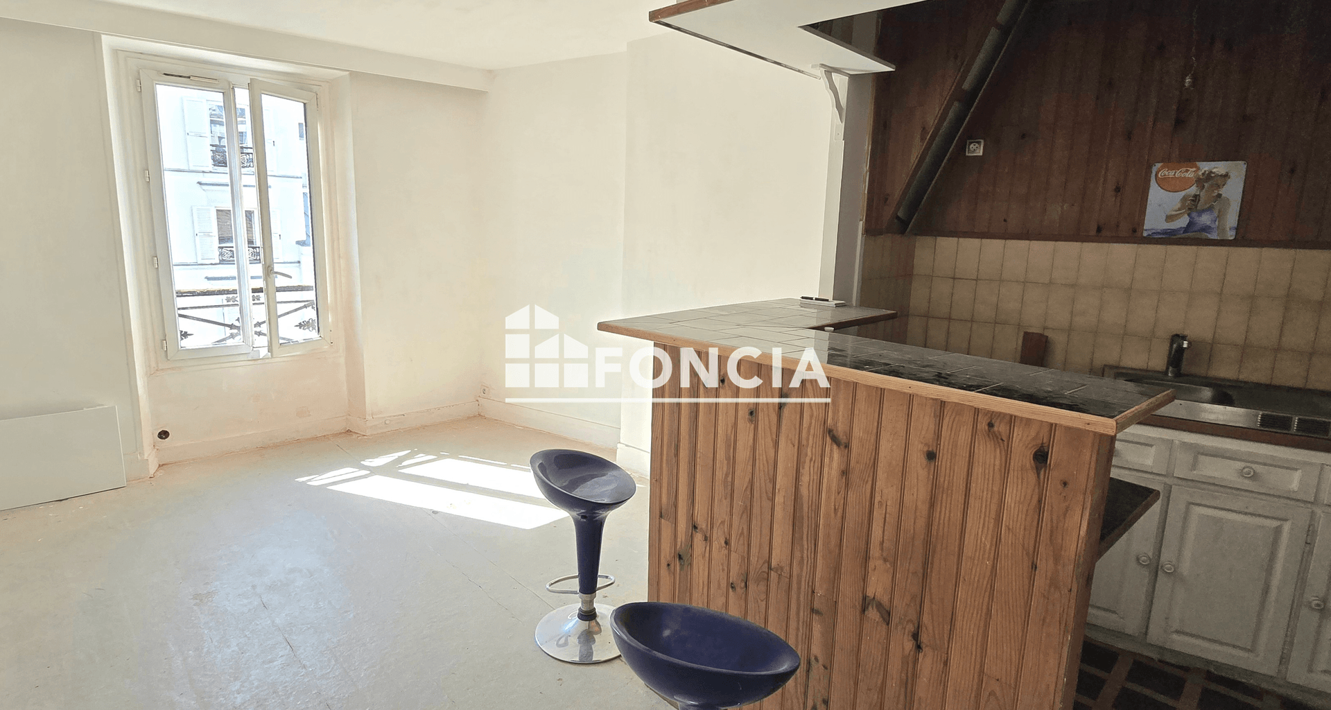 Appartement 2 pièces (33.83 m²) à vendre - Paris 20ᵉ (75020)