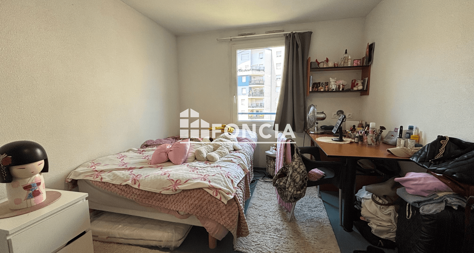 Studio meublé (20.06 m²) à louer - Villeurbanne (69100)
