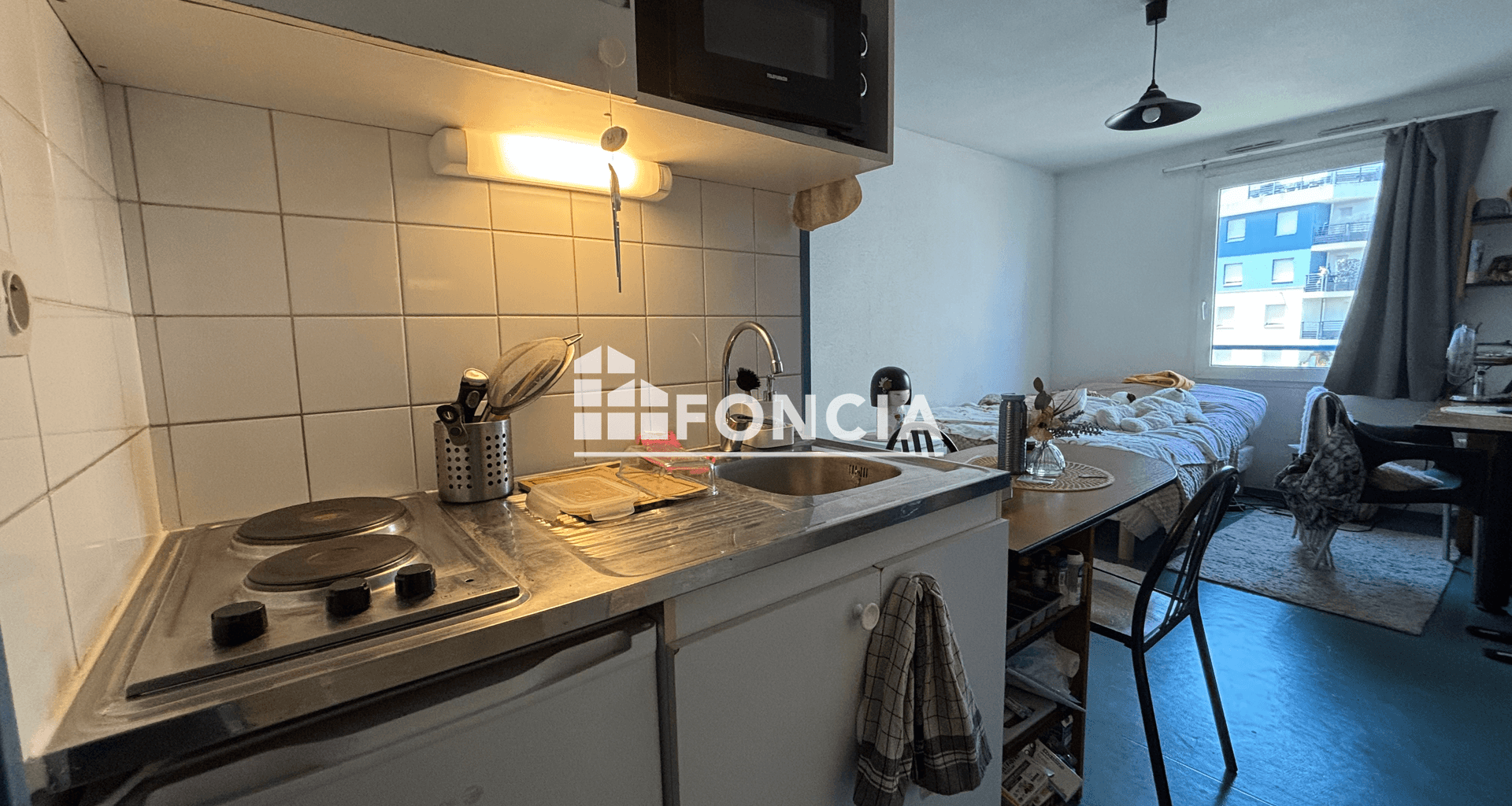 Studio meublé (20.06 m²) à louer - Villeurbanne (69100)