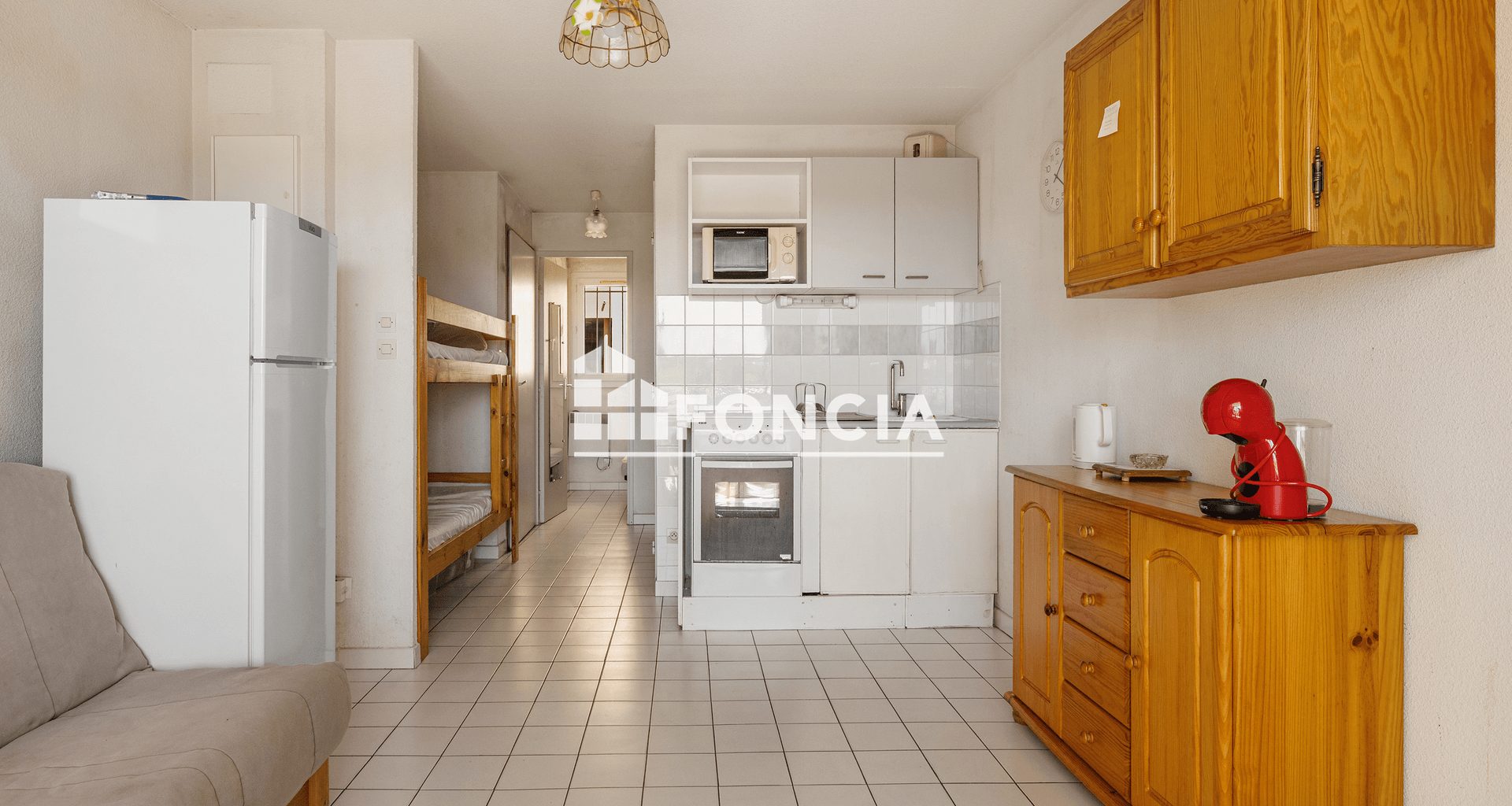 Appartement 2 pièces (25.72 m²) à vendre - Le Cap D'agde (34300)