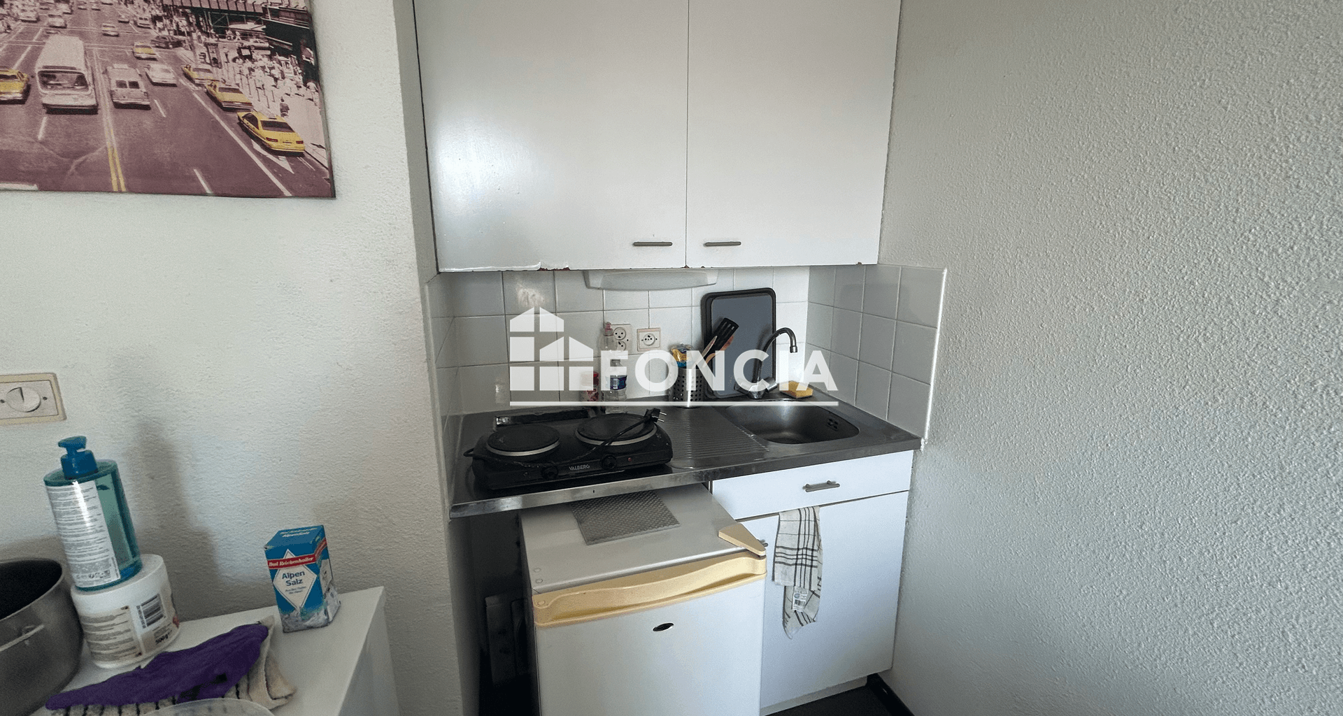 Studio meublé (19.8 m²) à louer - Villeurbanne (69100)