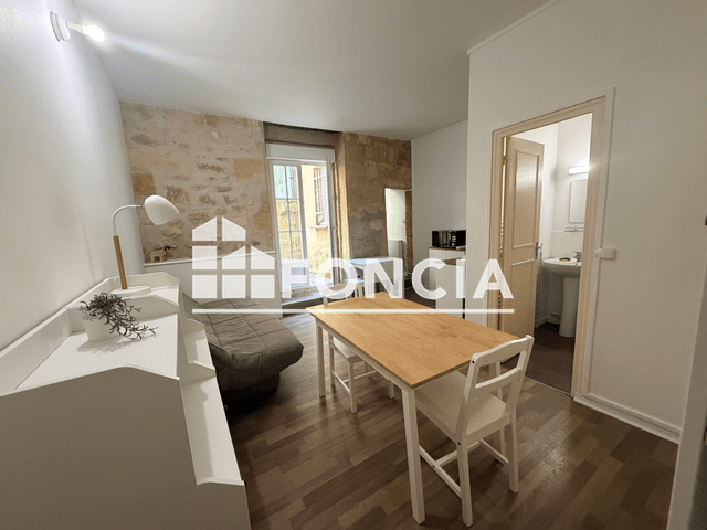Studio meublé (22.85 m²) à louer - Bordeaux (33000)