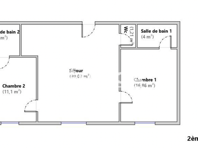 Appartement 3 pièces (69.7 m²) à louer - Tourcoing (59200)