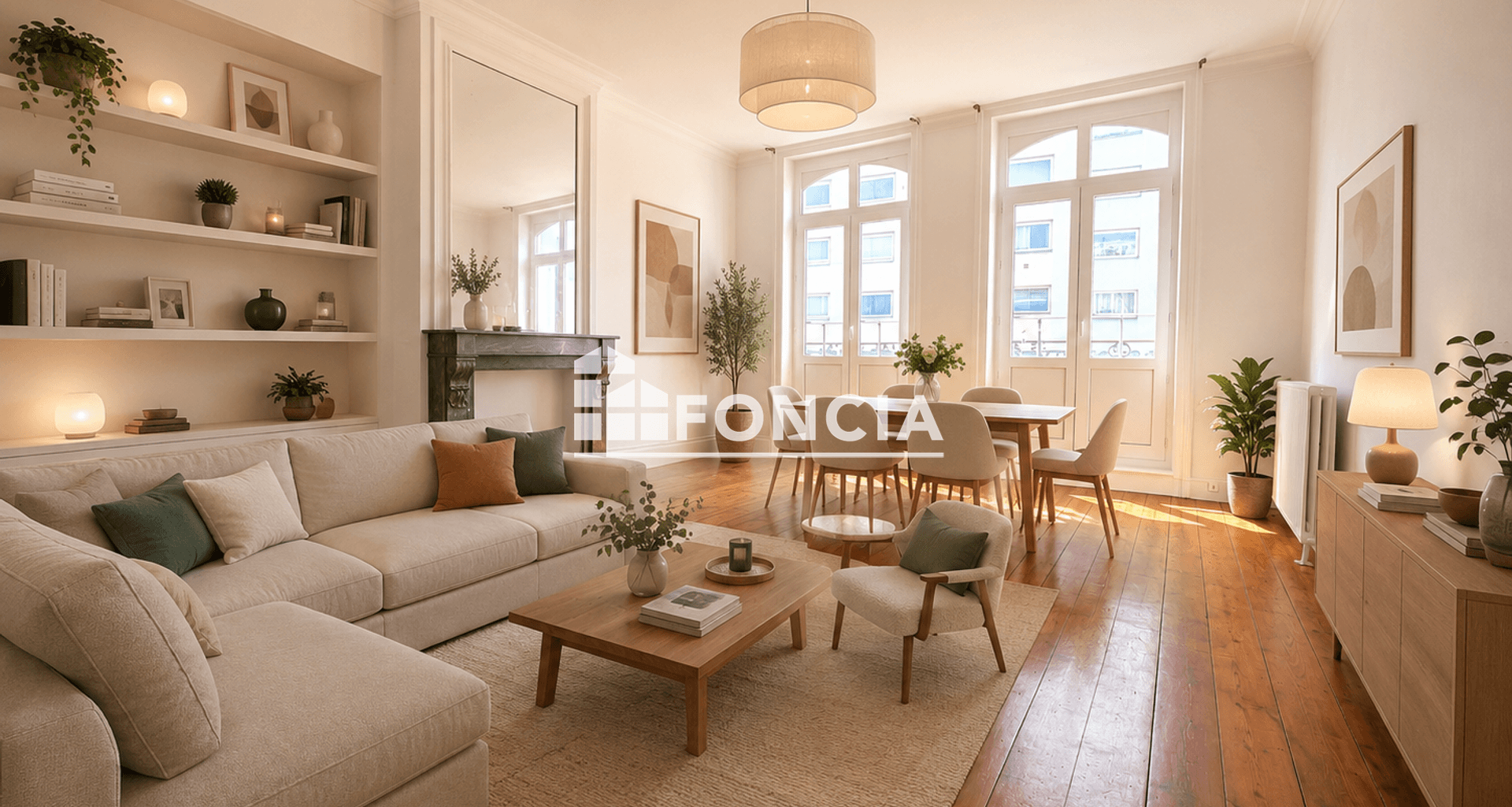 Appartement 3 pièces (83 m²) à vendre - Lille (59800)