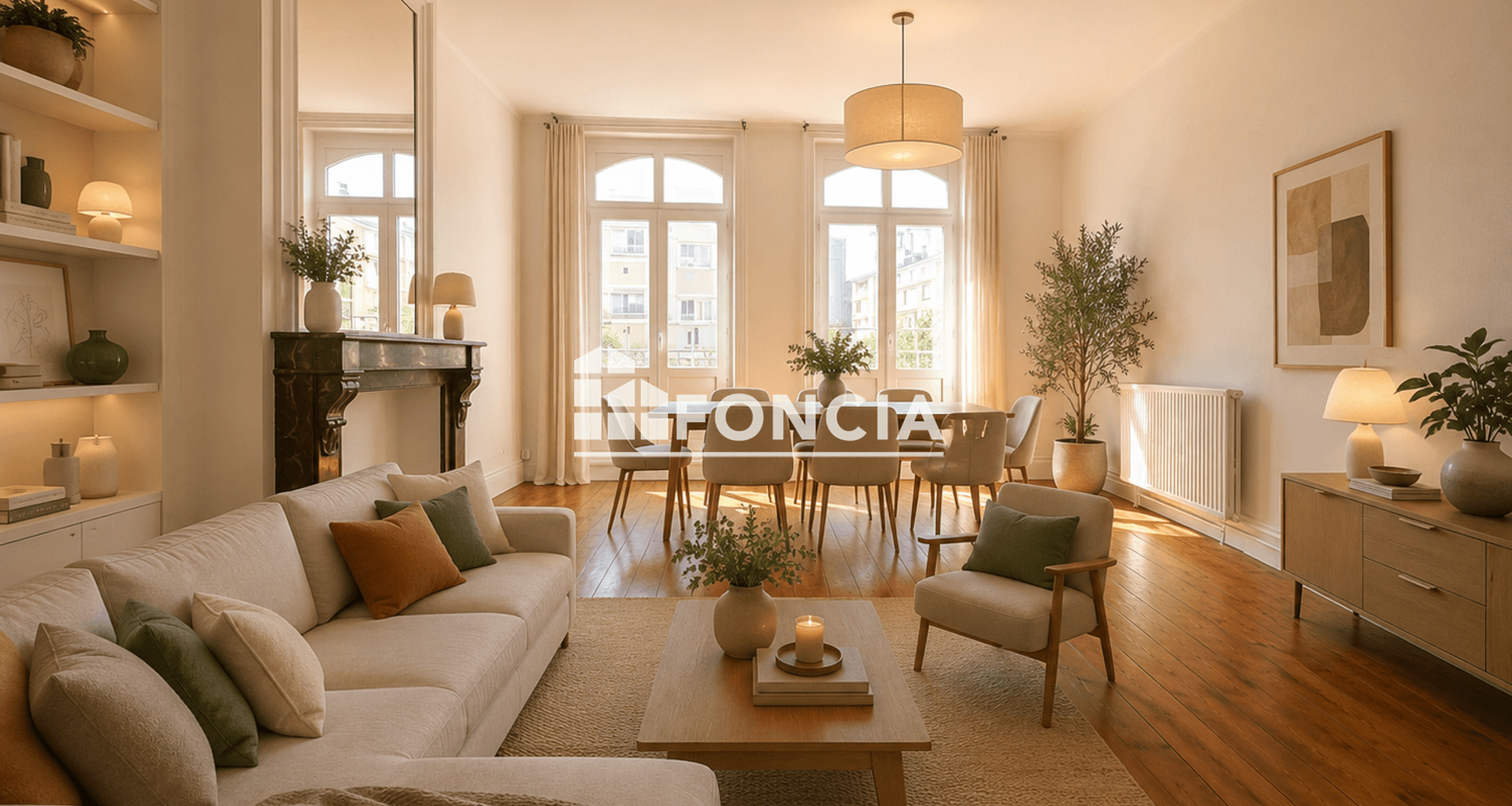 Appartement 3 pièces (83 m²) à vendre - Lille (59800)