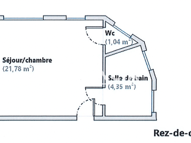 Studio (27.17 m²) à louer - Tourcoing (59200)