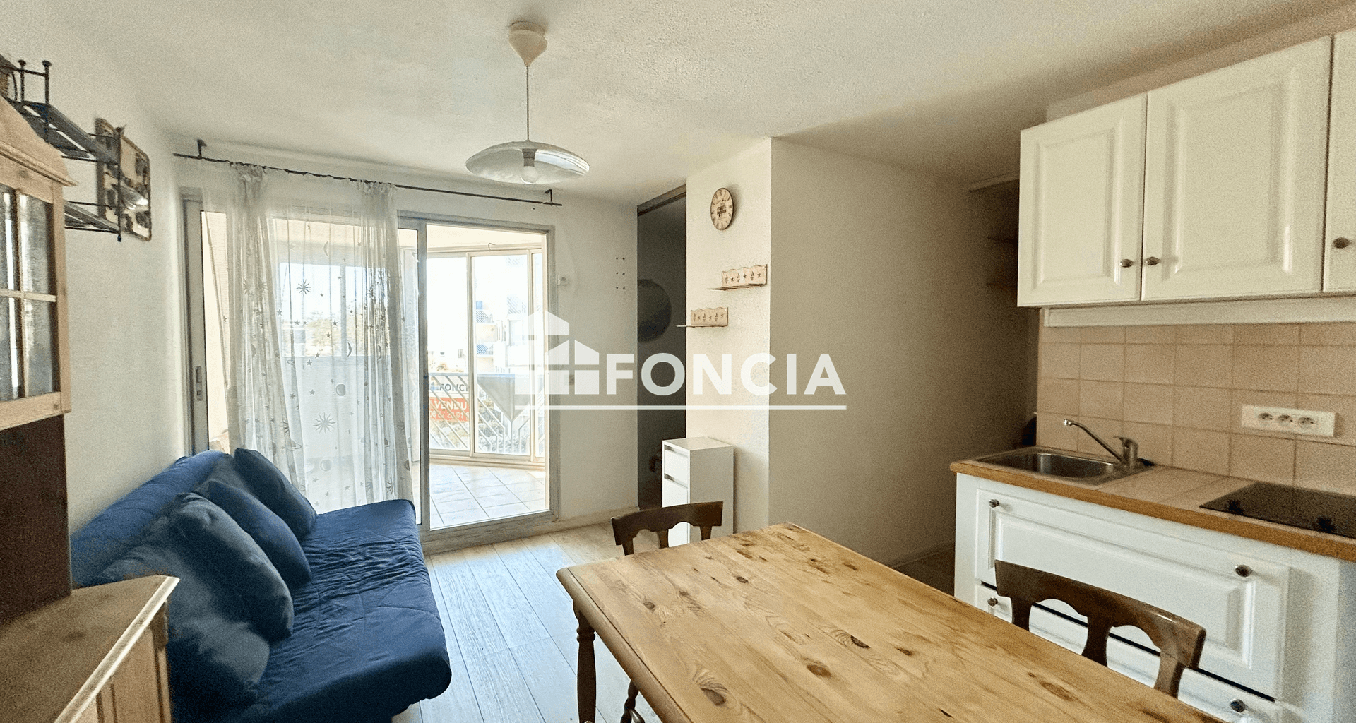 Appartement 2 pièces (21.67 m²) à vendre - Le Grau-du-roi (30240)