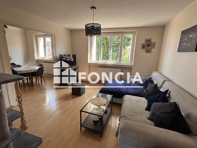 Appartement 3 pièces (65.62 m²) à louer - Nancy (54000)