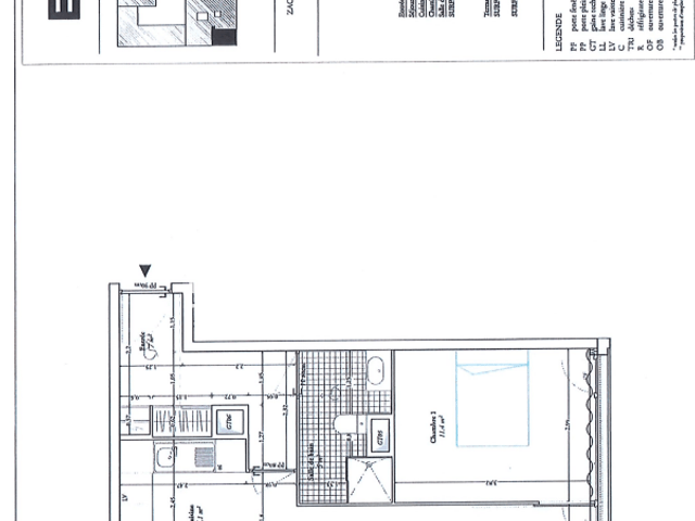 Appartement 2 pièces (50.8 m²) à louer - Lille (59000)