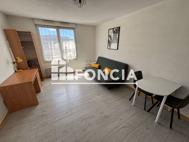 Studio meublé (22.4 m²) à louer - Le Havre (76600)