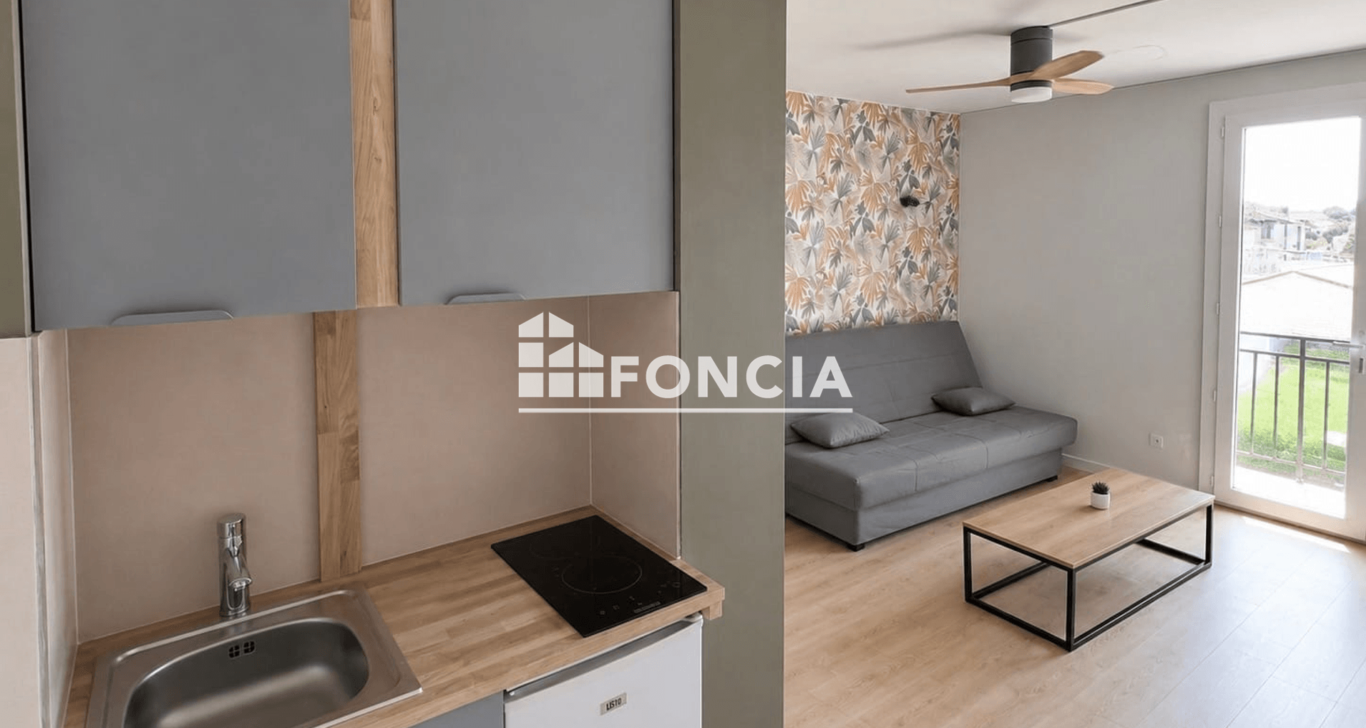 Studio meublé (17.19 m²) à louer - Agen (47000)