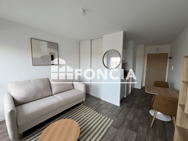 Studio meublé (19.6 m²) à louer - Le Mans (72000)