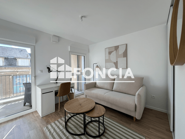 Studio meublé (20.14 m²) à louer - Le Mans (72000)