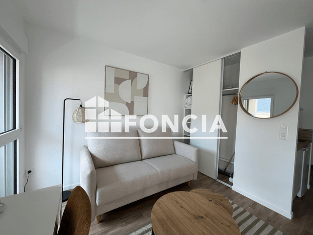 Studio meublé (20.14 m²) à louer - Le Mans (72000)