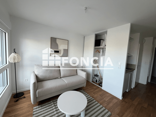 Studio meublé (19.8 m²) à louer - Le Mans (72000)