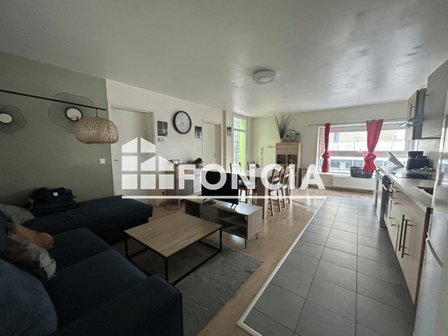 Appartement meublé 4 pièces (70.49 m²) à louer - Lille (59000)