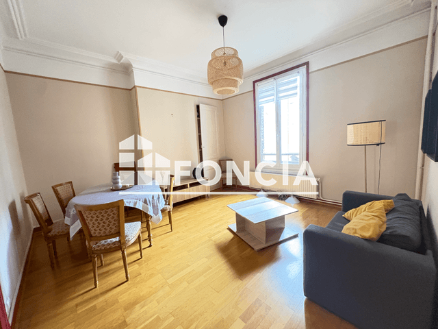 Appartement meublé 3 pièces (56.33 m²) à louer - Rouen (76000)