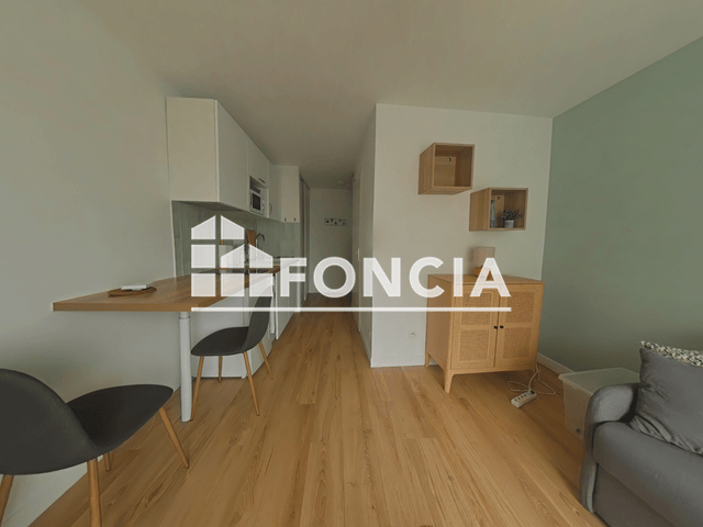 Studio meublé (19.28 m²) à louer - Rouen (76100)