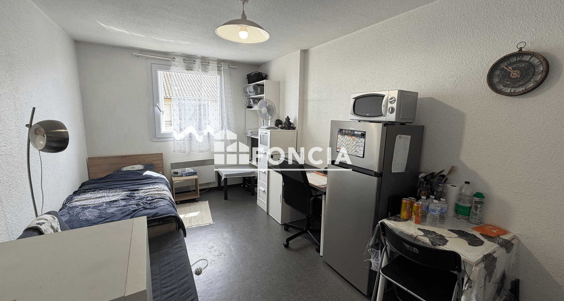 Studio meublé (20.58 m²) à louer - Villeurbanne (69100)