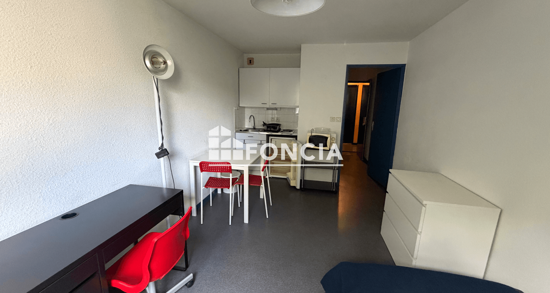 Studio meublé (20.32 m²) à louer - Villeurbanne (69100)