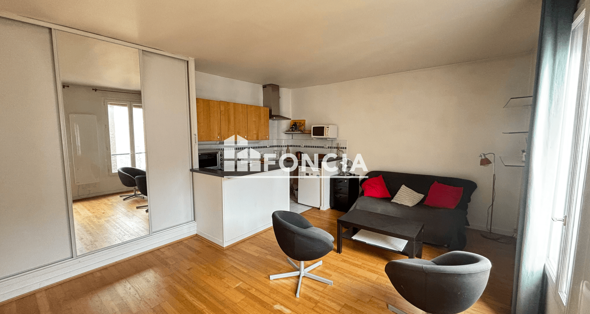 Studio meublé (30.04 m²) à louer - Paris 15ᵉ (75015)