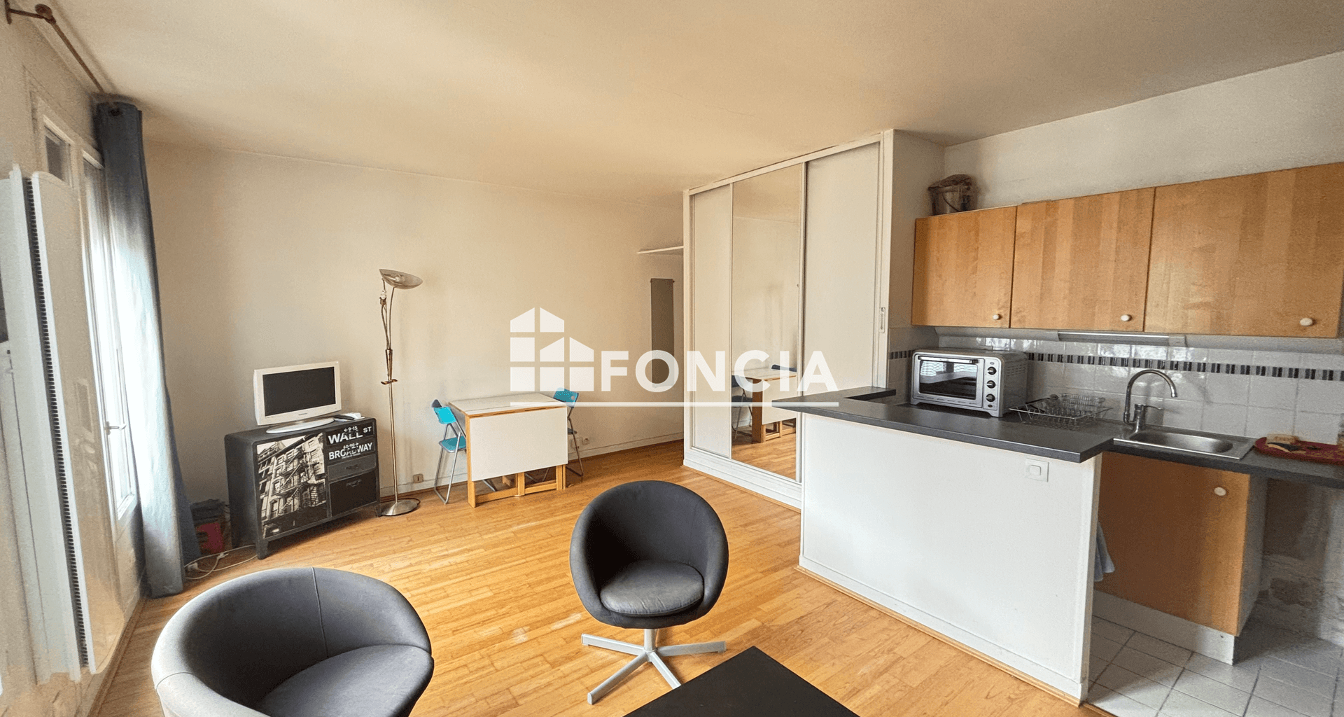 Studio meublé (30.04 m²) à louer - Paris 15ᵉ (75015)