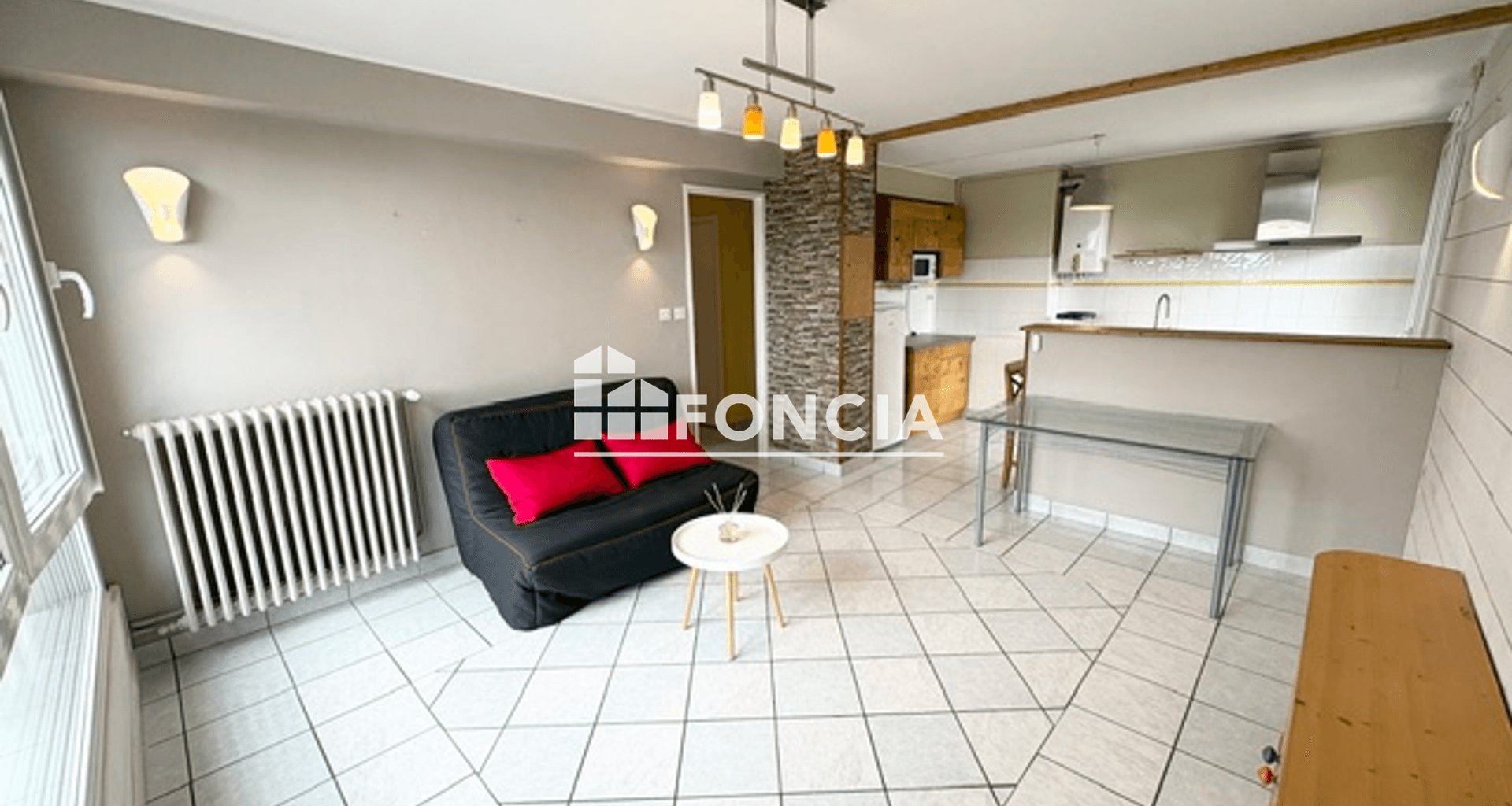 Appartement meublé 3 pièces (58.77 m²) à louer - Saint-étienne (42000)