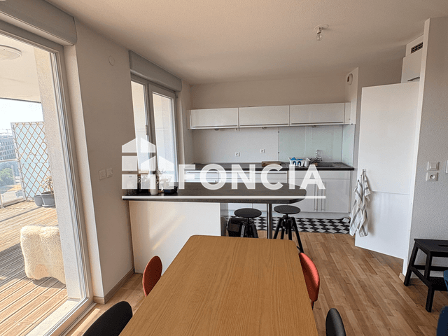 Appartement meublé 3 pièces (64.65 m²) à louer - Strasbourg (67100)