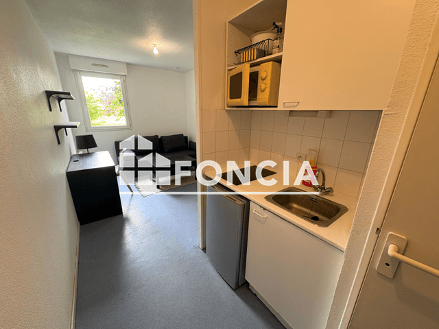 Studio meublé (16.85 m²) à louer - Le Havre (76600)